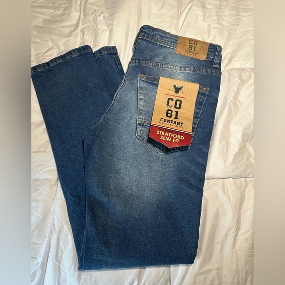 Blue Slim Jeans with Gradient Effect - Picture 1 of 4